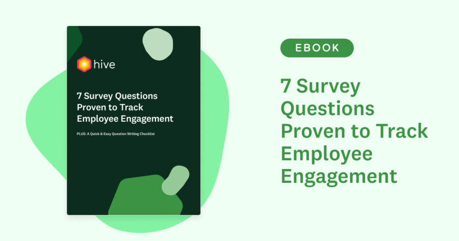 7 Survey Questions Proven to Track Employee Engagement Social Card