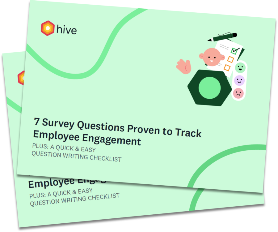 track employee engagement question bank header image
