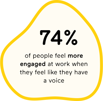 74 feel more engaged with voice
