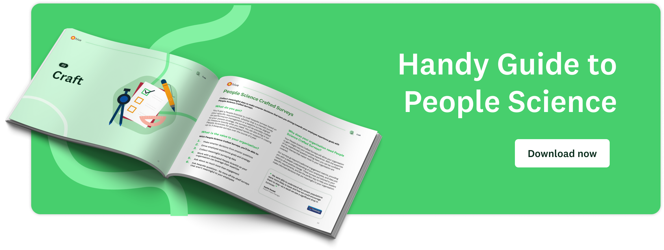 Handy guide to People Science banner