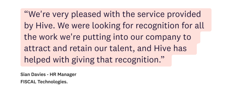 hive fiscal tech quote