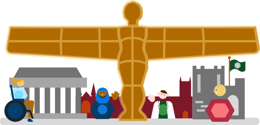 North East illustrations