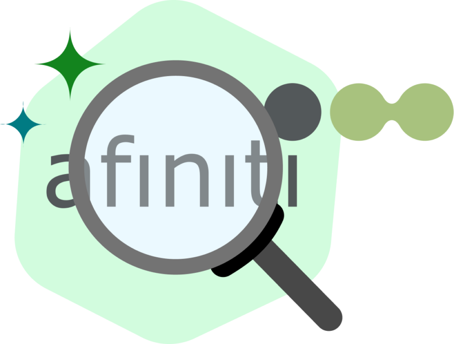 Magnifying glass illustration