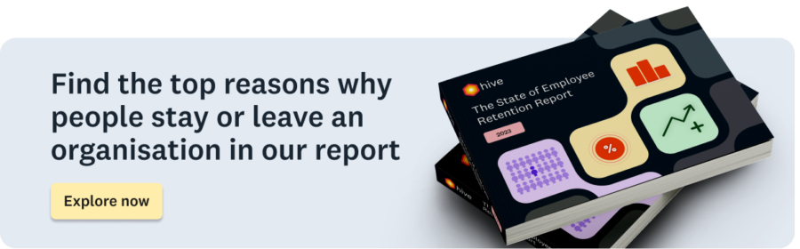 hive employee retention report banner
