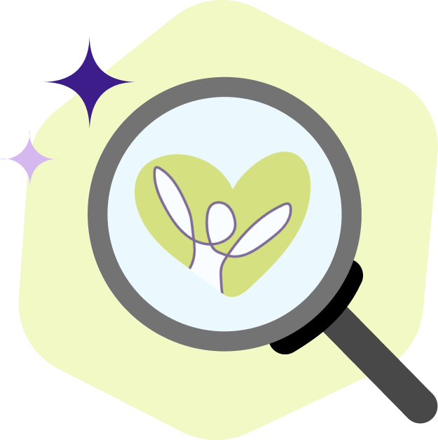 Percy Hedley Foundation - magnifying glass image