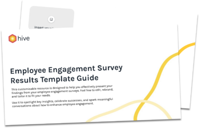 survey results template footer image