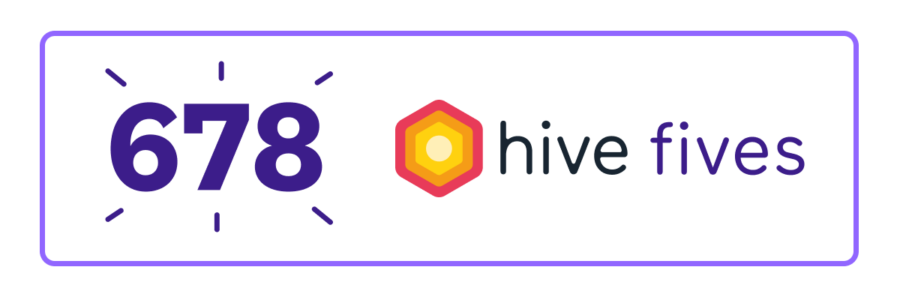 678 hive fives