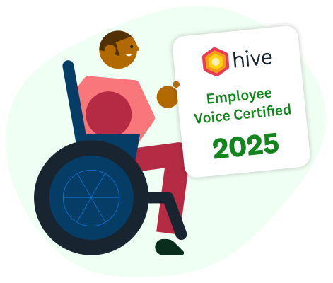 Hive employee voice certified header image Hive employee voice certified header image