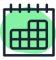 flexible working and benefits icon flexible working and benefits icon