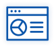 strategic survey insights icon blue strategic survey insights icon blue