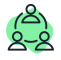 teamwork and relationships icon teamwork and relationships icon