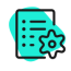 workload and resources icon workload and resources icon